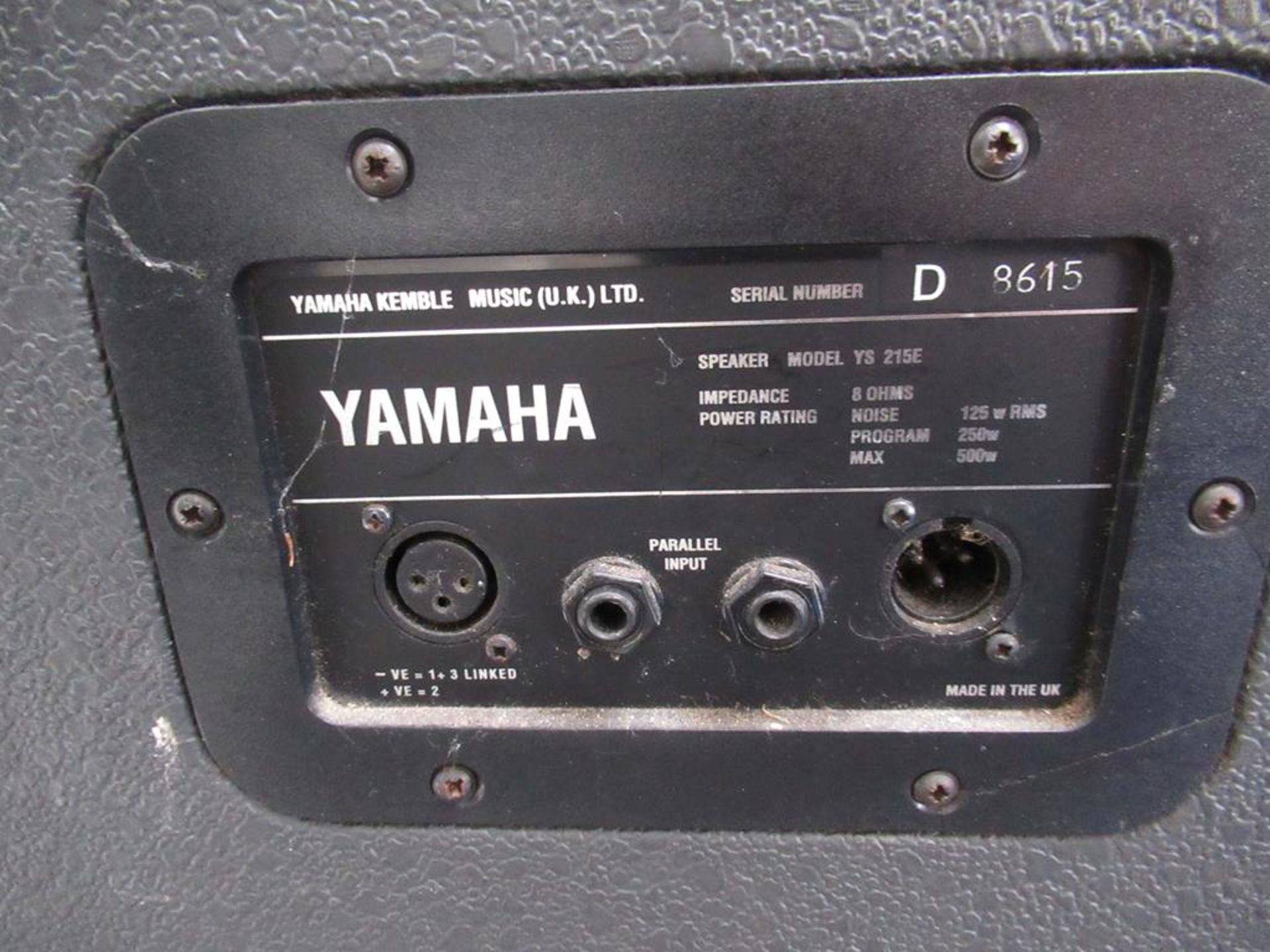 A pair of second hand Yamaha Kemble speakers on stands - Image 5 of 5