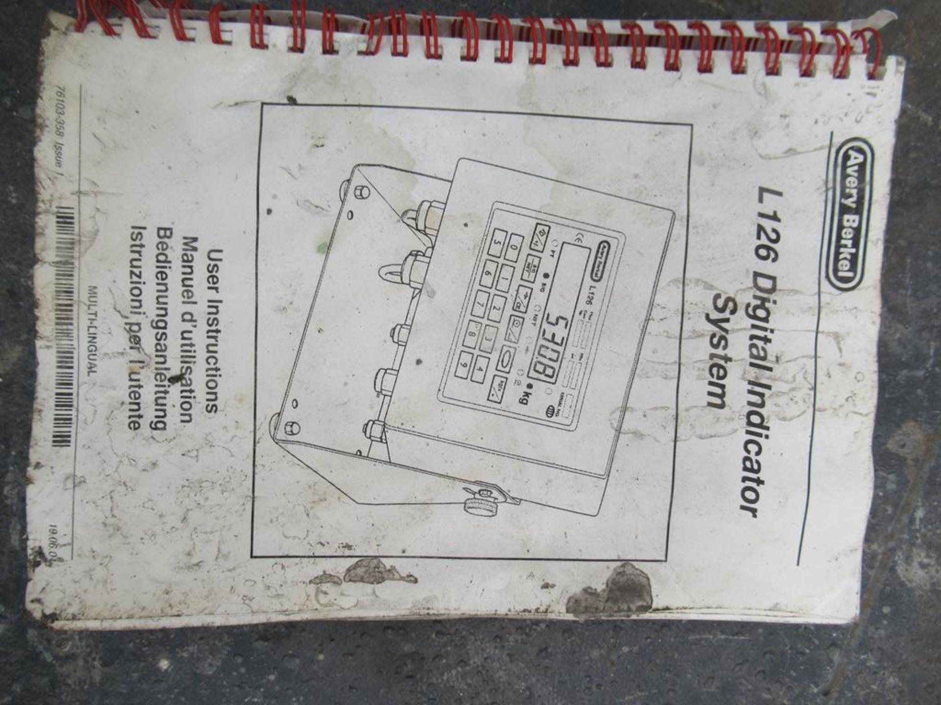 Avery Berkel digital scales - Image 3 of 3