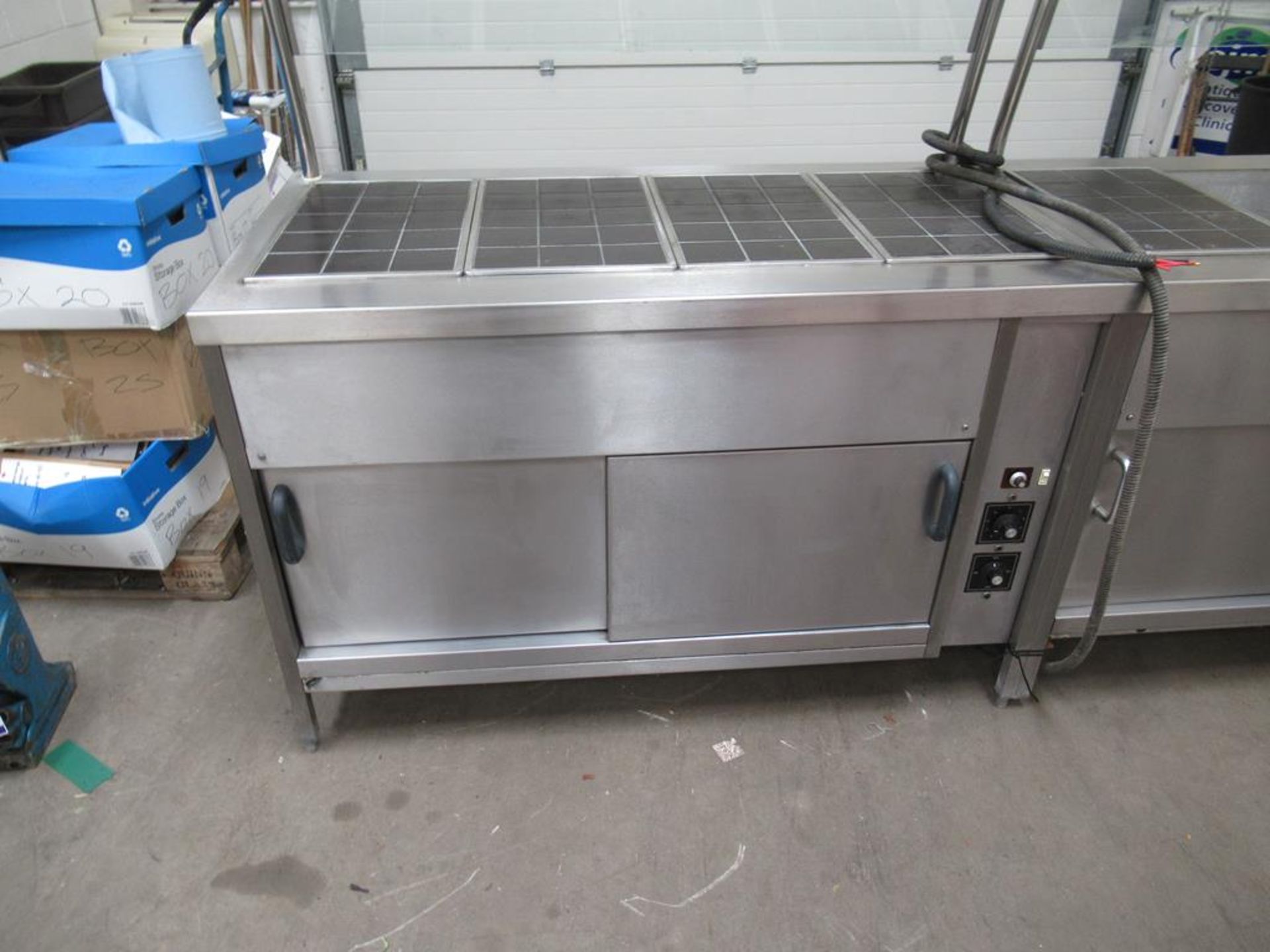 A large stainless steel servery - Image 5 of 8