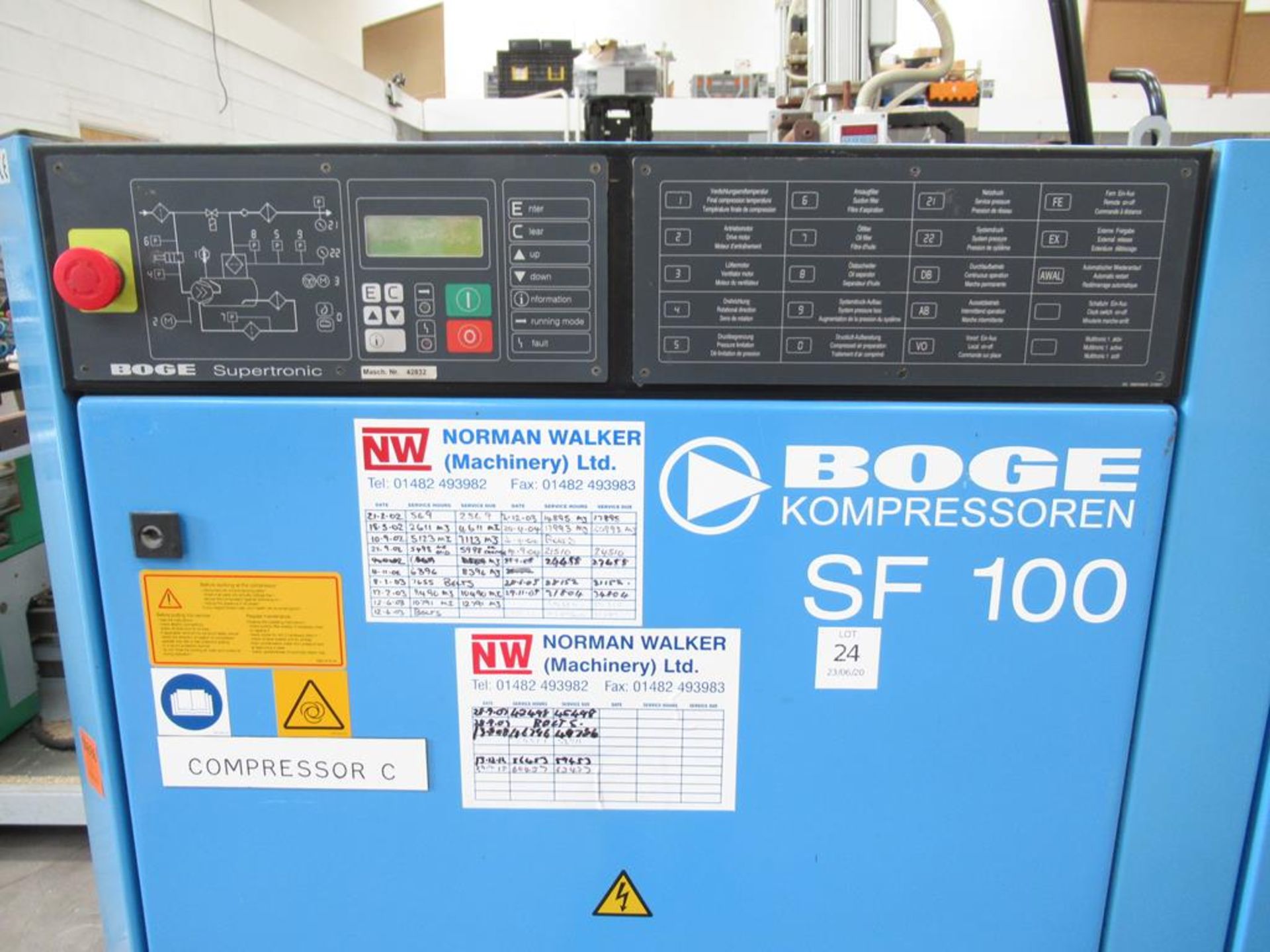 Boge SF 100 compressor - Image 2 of 7