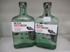 2 x bottles of Marcanega 'Dobadan' Mezcal and Marcanega 'Tereztate'Mezcal