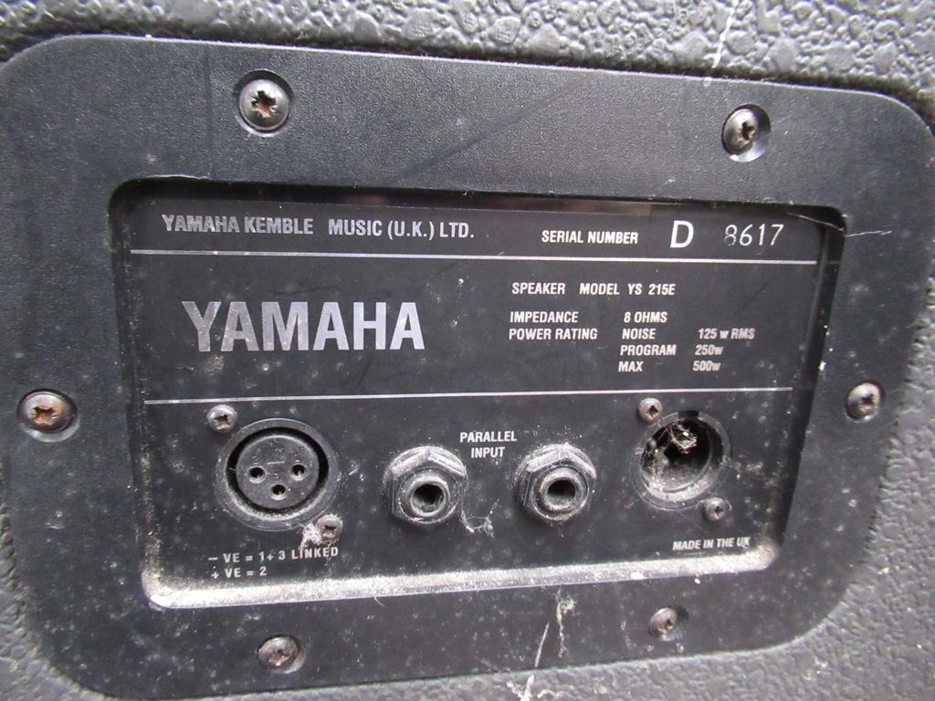 A pair of second hand Yamaha Kemble speakers on stands - Image 4 of 5