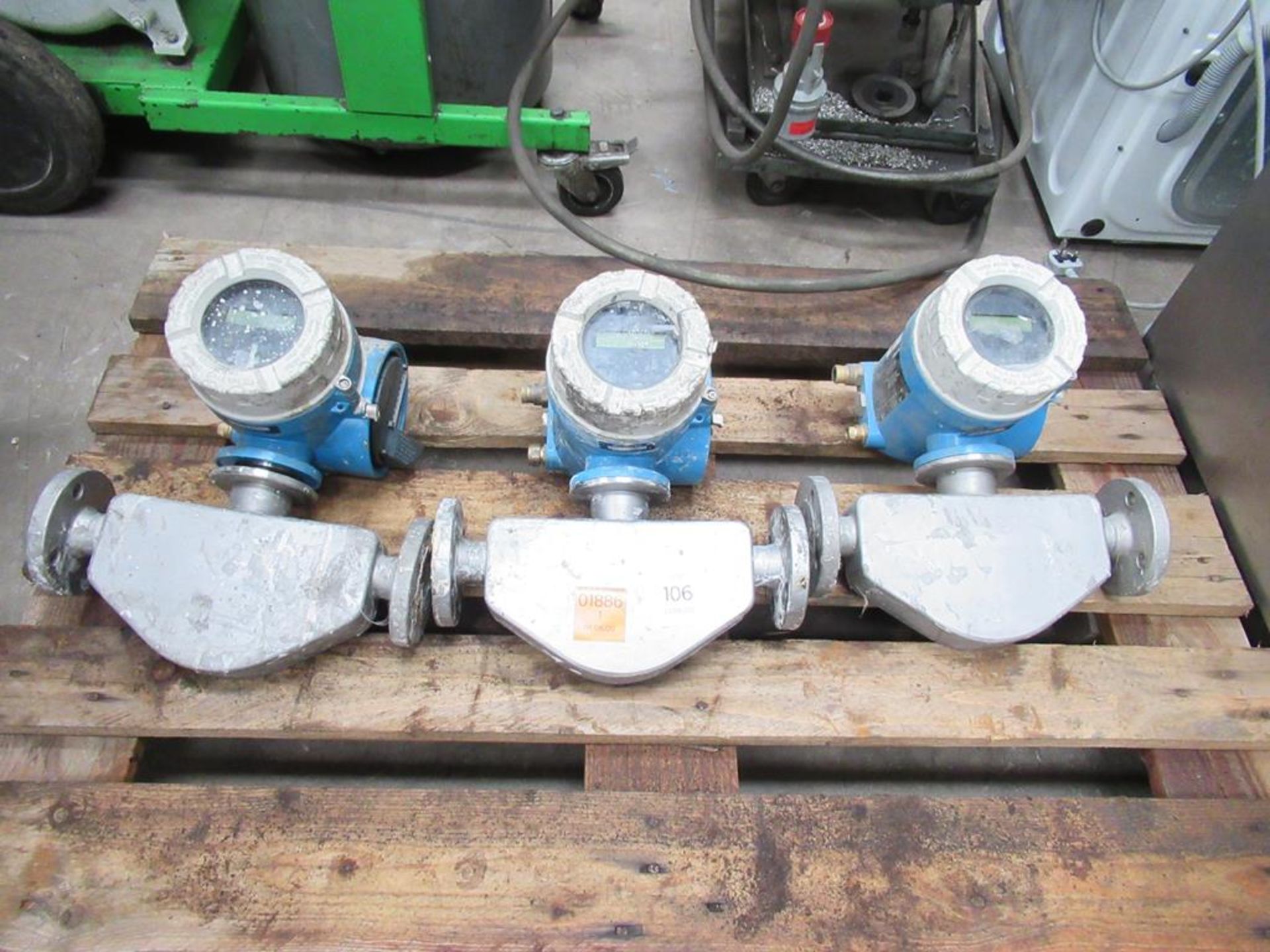 3 x Endress & Hauser flowmeter pumps