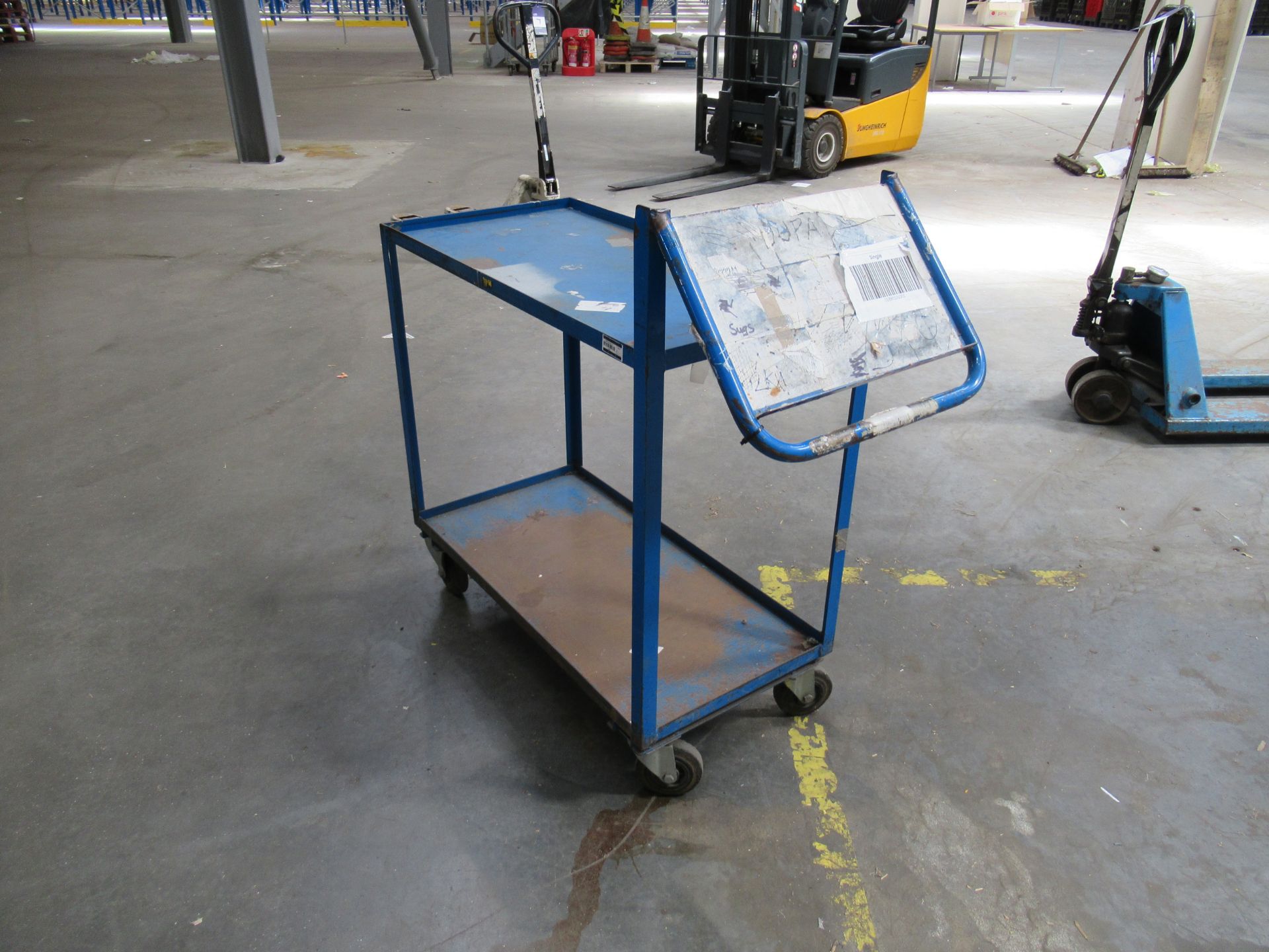 Mobile 2 Tier Picking Trolley - Image 2 of 2