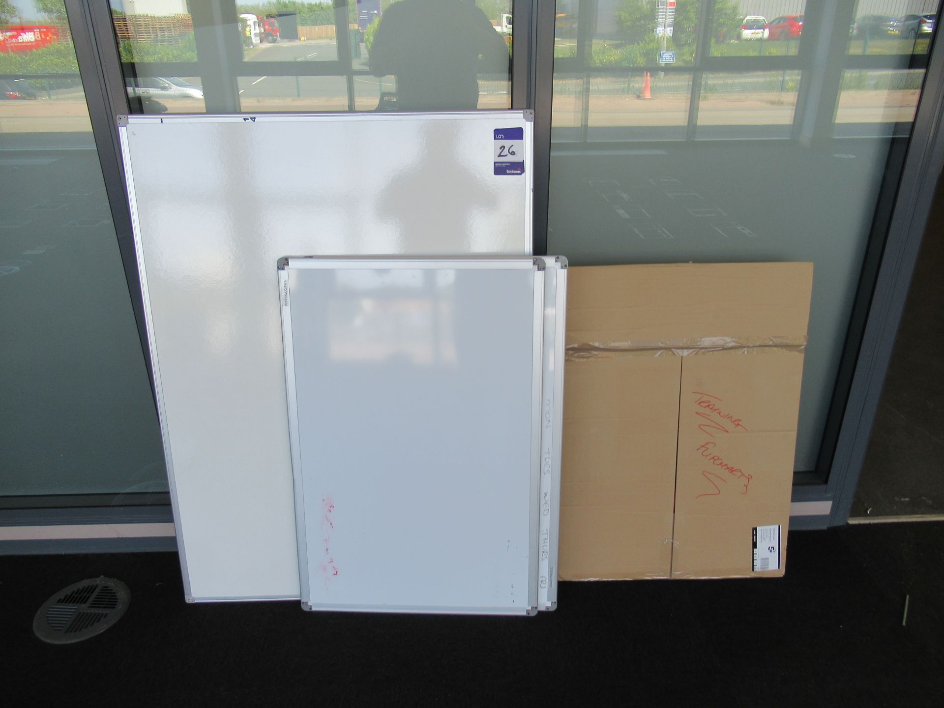 3 Various White/Wipe Boards