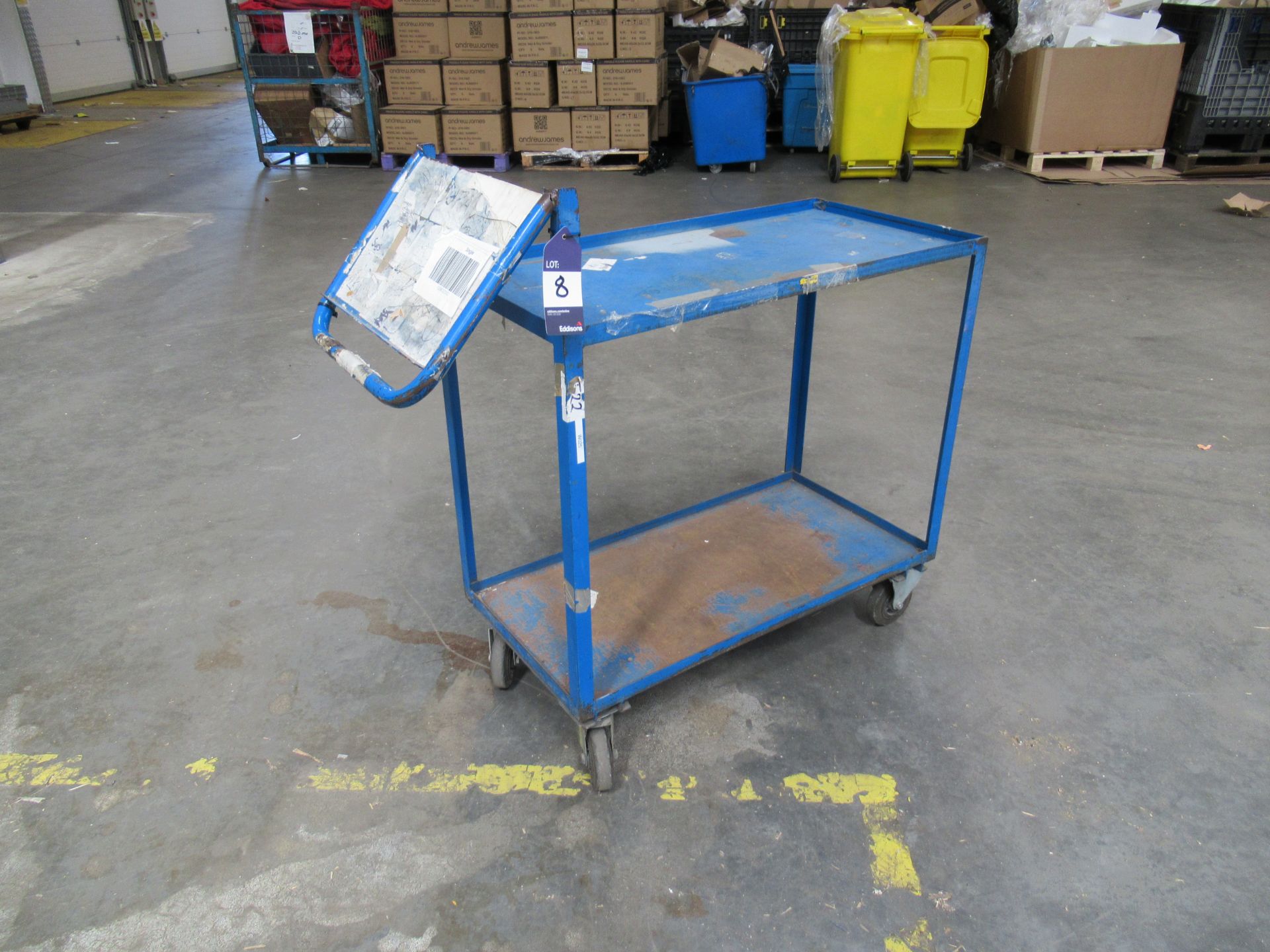Mobile 2 Tier Picking Trolley
