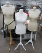 Four mannequins