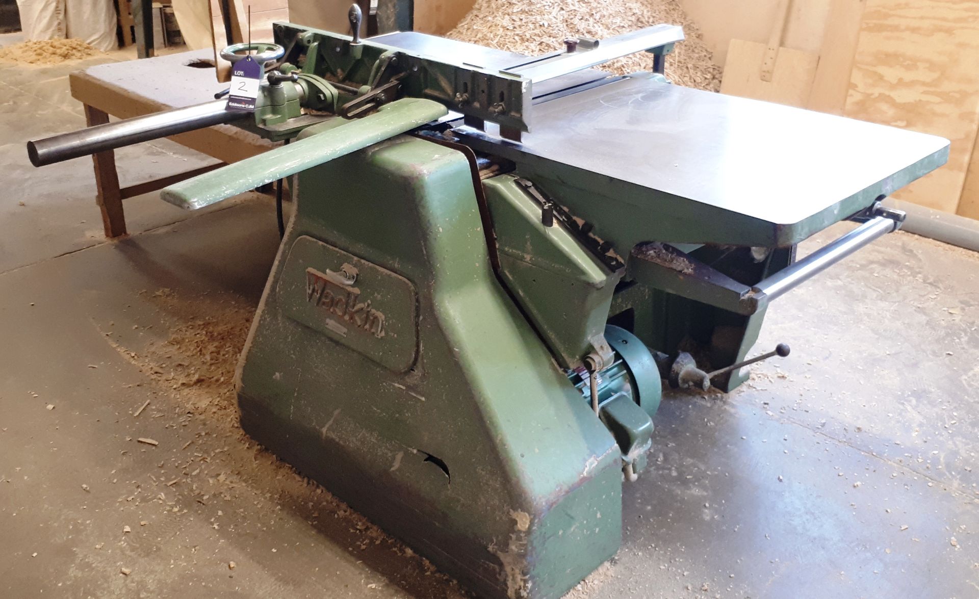 Wadkin Bursgreen FM178 28” planer / thicknesser, serial number FM178 *Please note, the machine is