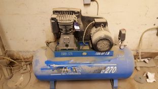 Abac B630-270 HP 7.5compressor *Please note, the machine is hard wired and it is the purchasers