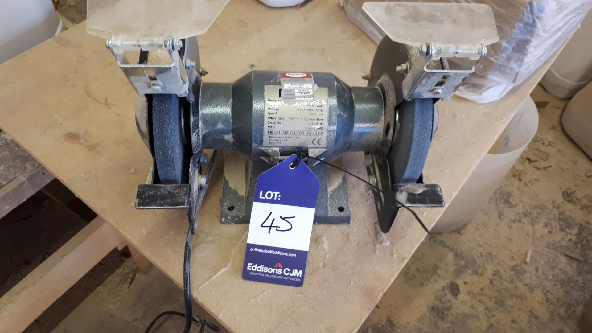 PP150BG bench grinder