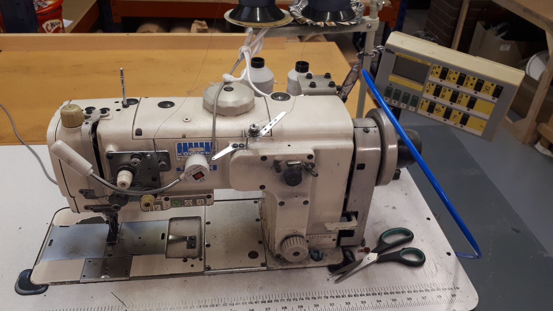 Juki LU2210-6 single needle high speed lockstitch machine with Efka Vario Control 720 - Image 2 of 3