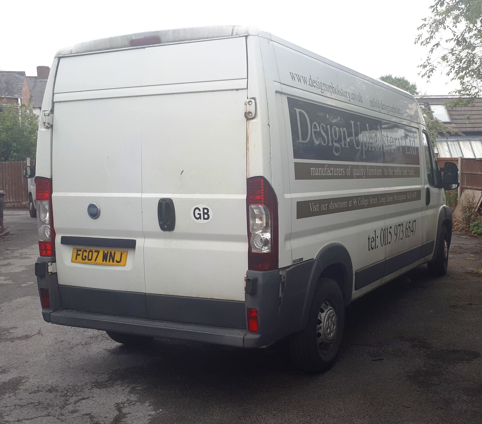 Fiat Ducato 35 LWB 2.3 120 Multijet high roof van, registration FG07 WNJ, first registered 29 - Image 6 of 22