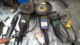 3 x Hitchi Grinders 110v