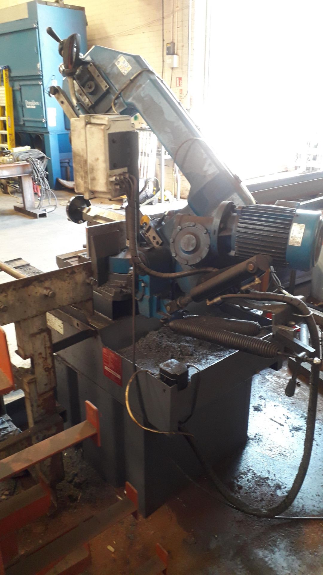 Saws UK E300RH Power Hacksaw Serial number C011595081 (2015) with Roller Feeder and Take Off Table - Image 3 of 4