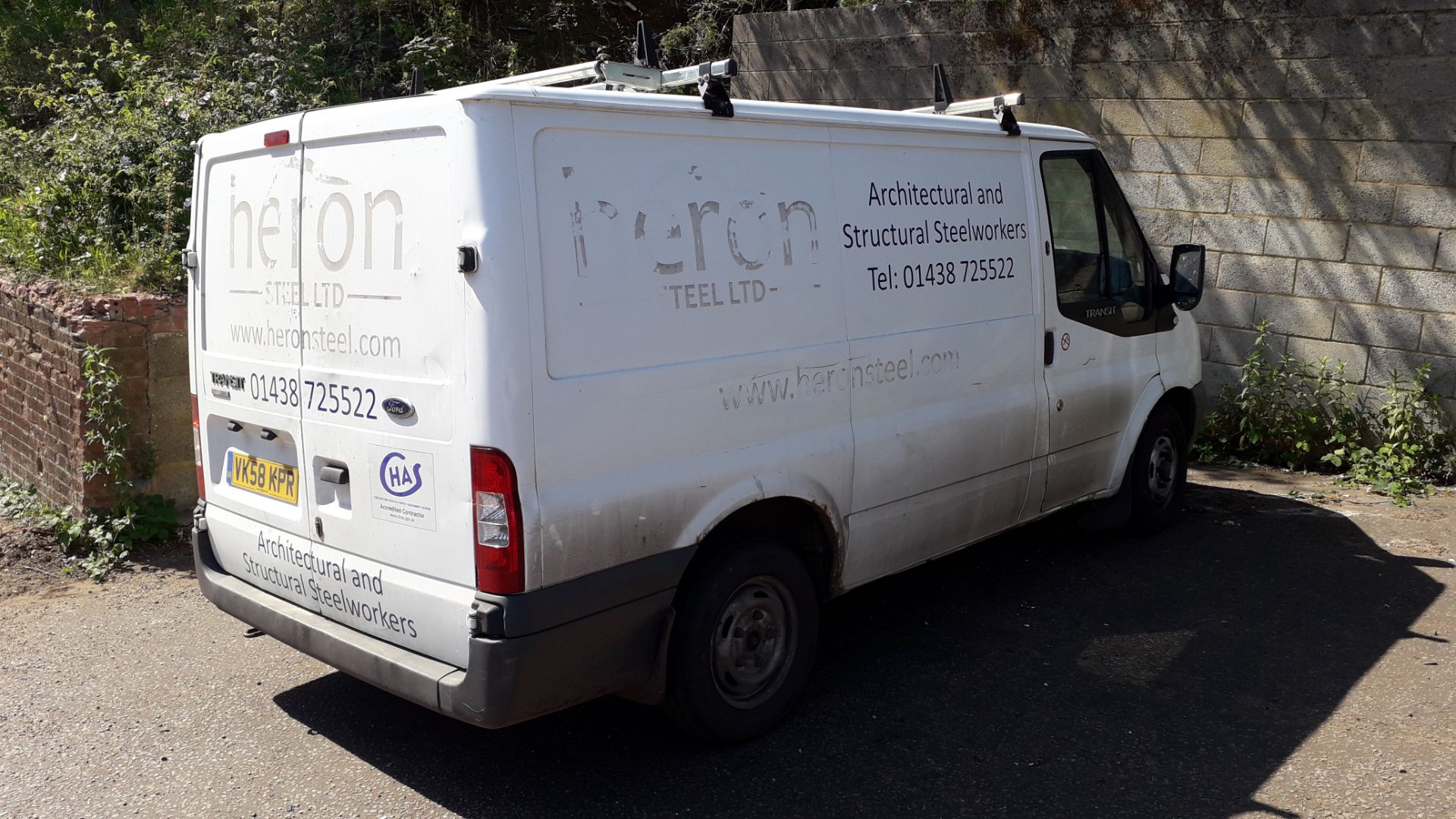 Ford Transit 85 T280s FWD Panel Van, Registration VK58 KPR, First Registered 23/10/08, Odometer - Image 6 of 15