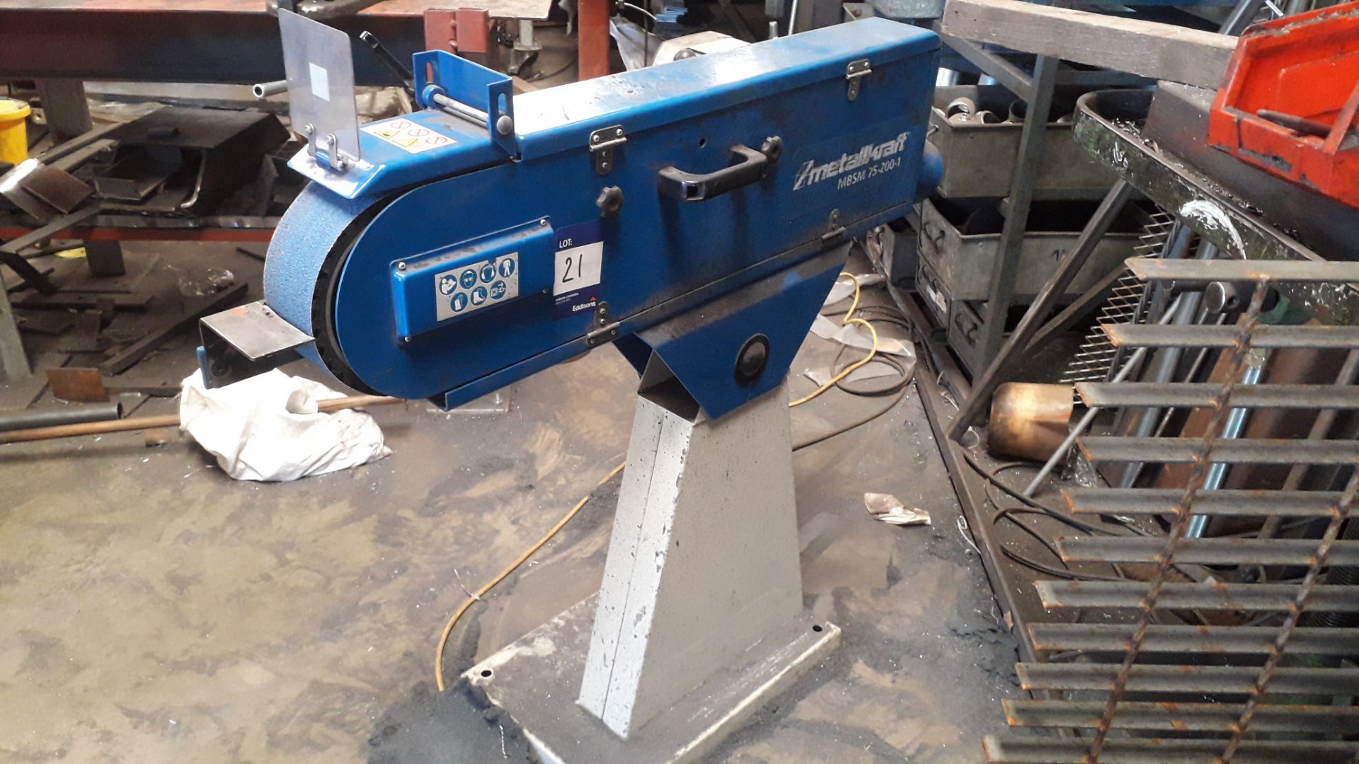 Metalkraft MBSM 75-200-1 Metal Belt Sander (2018) S/N 392-18-0091