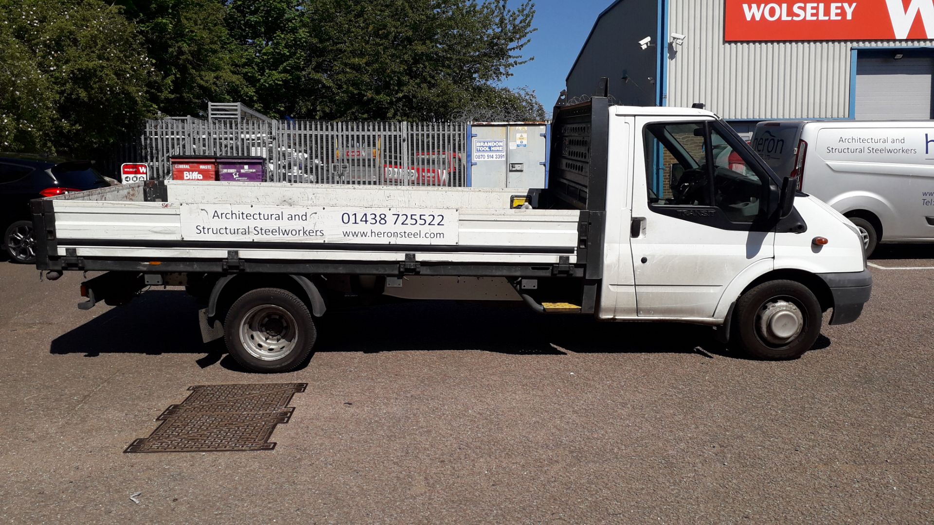 Ford Transit 125 T350 RWD Dropside Truck, Registration DX63 PXA, First Registered 01/09/13, - Image 8 of 12