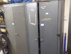 2 Steel Cabinets and Contents