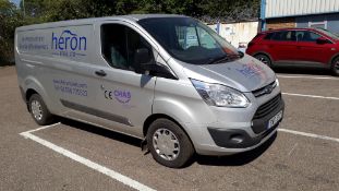 Ford Transit Custom 290 Trend SWB Panel Van, Registration EN17 EYZ, First Registered 23/06/17,