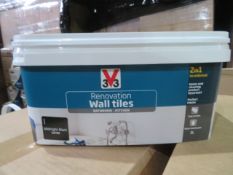 20 x 2L TUBS OF V33 RENOVATION WALL TILES - BATHRO