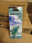 288 x AUTO EXPRESSIONS 3D DOLPHIN AIR FRESHNERS