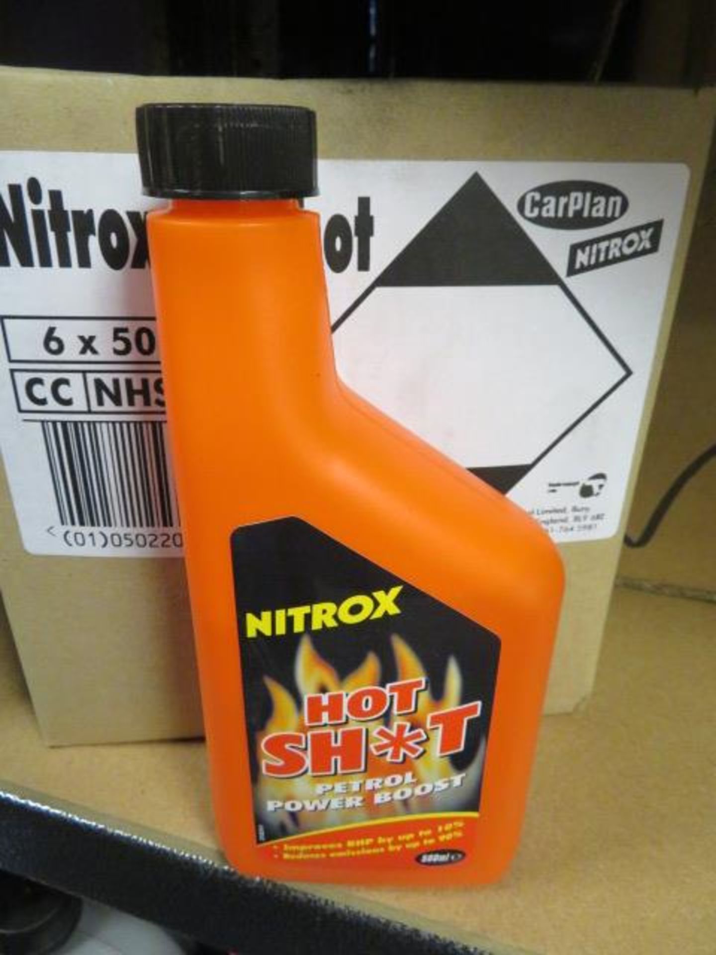 30 x NITROX 500ML HOT SHOT - PETROL POWER BOOST