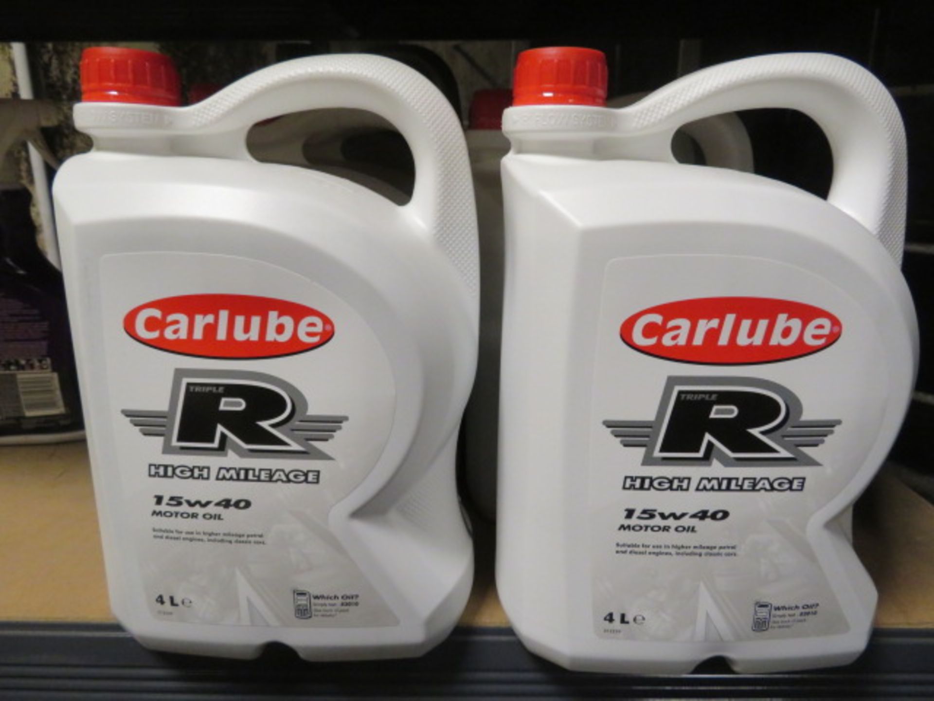 10 x CARLUBE 4L TRIPLE R HIGH MILEAGE 15w40 MOTOR