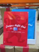 60 x BRAND NEW OXFORD CAMPUS REFIL PADS A4. EACH C