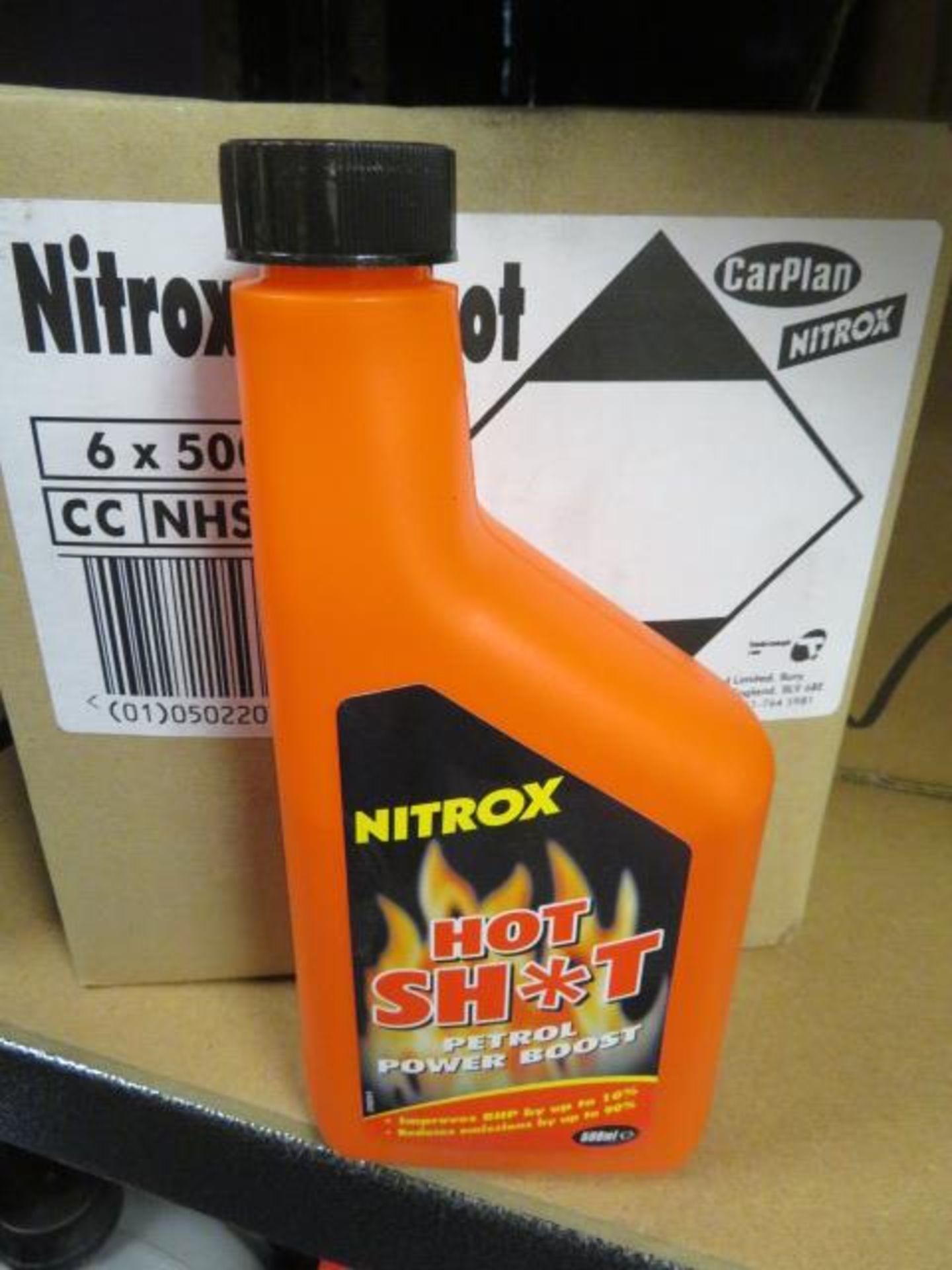 30 x NITROX 500ML HOT SHOT - PETROL POWER BOOST