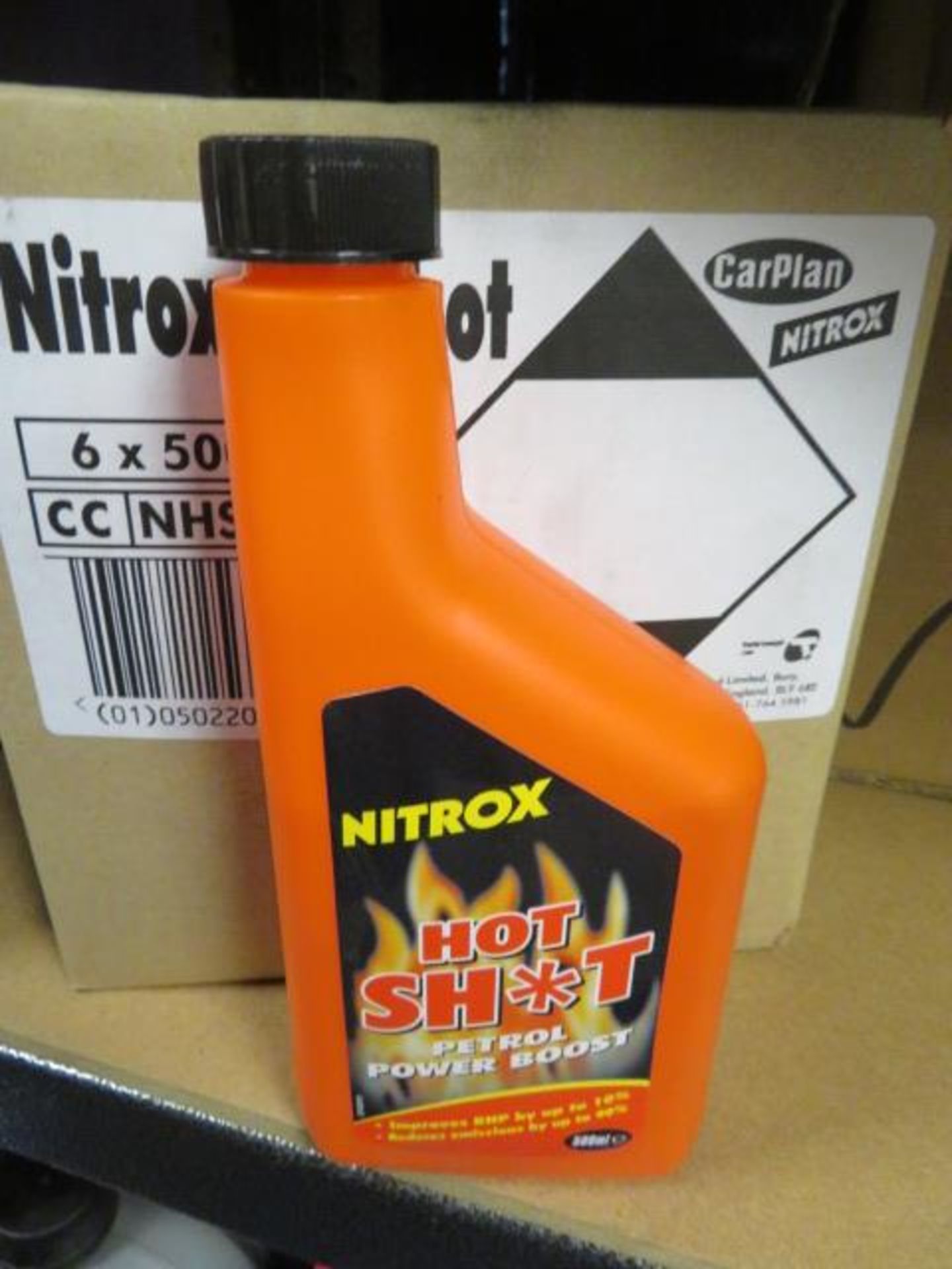 30 x NITROX 500ML HOT SHOT - PETROL POWER BOOST