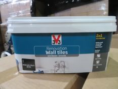 20 x 2L TUBS OF V33 RENOVATION WALL TILES - BATHRO