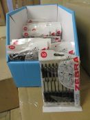 64 x PACKS OF 10 ZEBRA CLASSIC BALLPOINT PENS IN DISPLAY BOXES. RRP £4.99 EACH