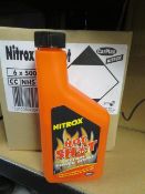 30 x NITROX 500ML HOT SHOT - PETROL POWER BOOST