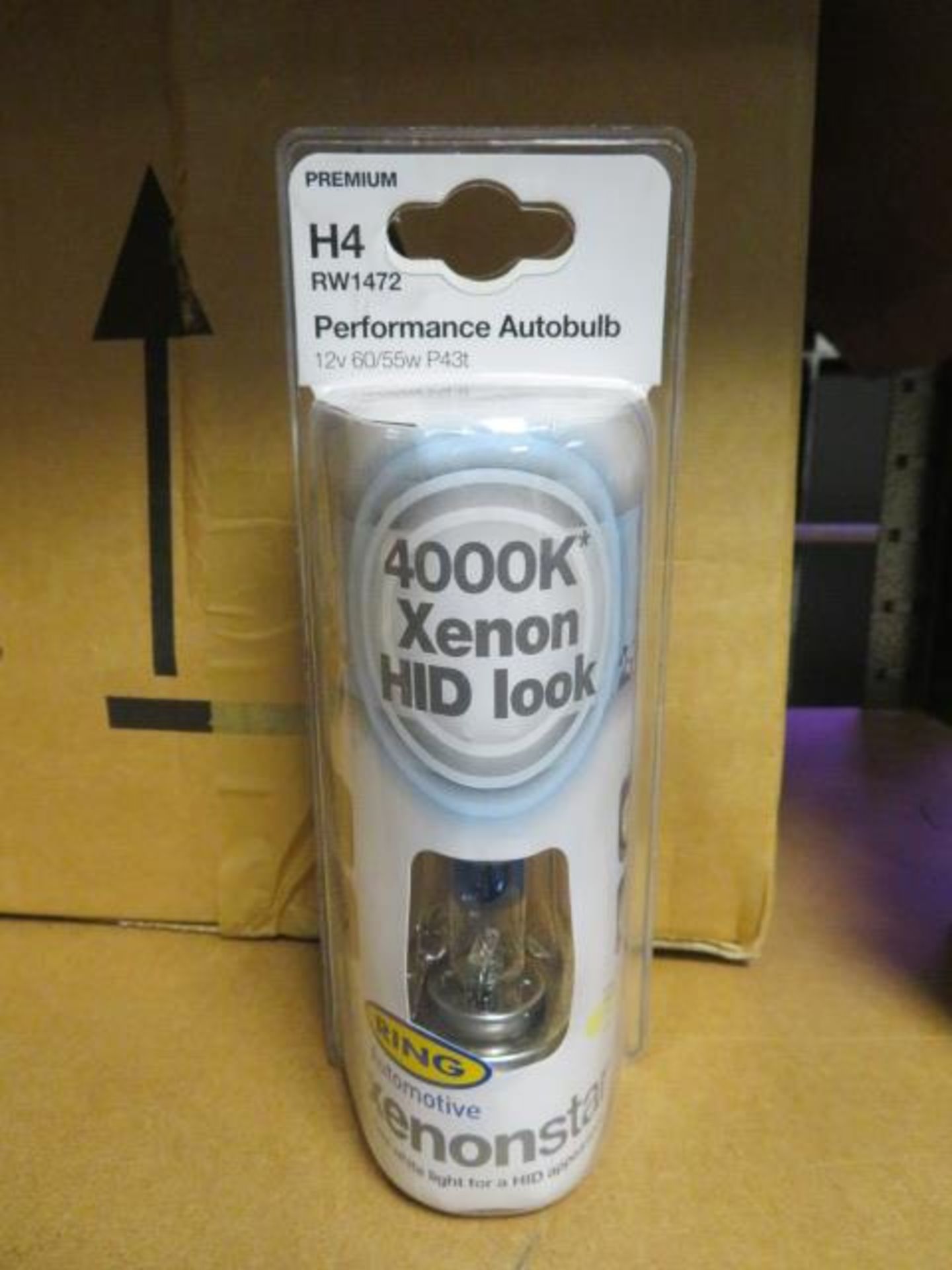 40 x RING XENONSTAR H4 PERFORMANCE AUTOBULB 4000K