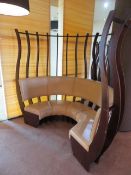 MODERN 5 SEATER SEATING BOOTH