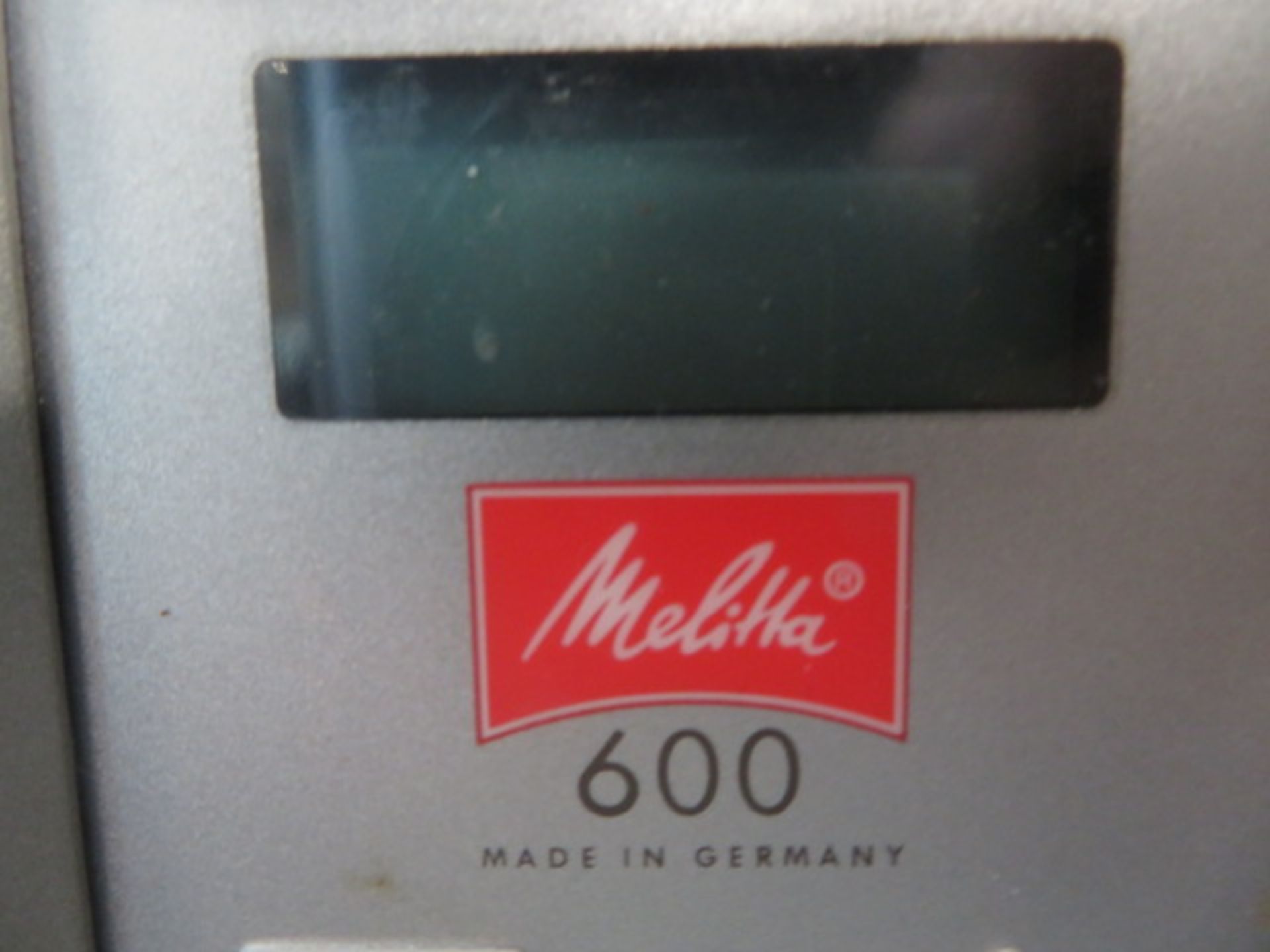 MELITTA STAINLESS STEEL 600 COFFEE MACHINE & HOT W - Image 2 of 2