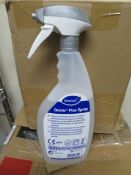 33 x 750ML DIVERSEY OXIVIR PLUS SPRAY. CLEANER & DISINFECTANT FOR NON INVASIVE MEDICAL DEVISES AND