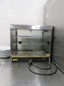 BUFFALO STAINLESS STEEL PASTRY WARMING CABINET