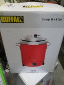 BRAND NEW BOXED BUFFALO SOUP KETTLE