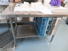 STAINLESS STEEL WORKBENCH