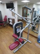 LIFE FITNESS LAT PULLDOWN MACHINE. 12 SETTINGS