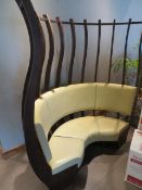 MODERN 4 SEATER SEATING BOOTH