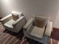 2 x TUB CHAIRS (IN CORRIDOR)