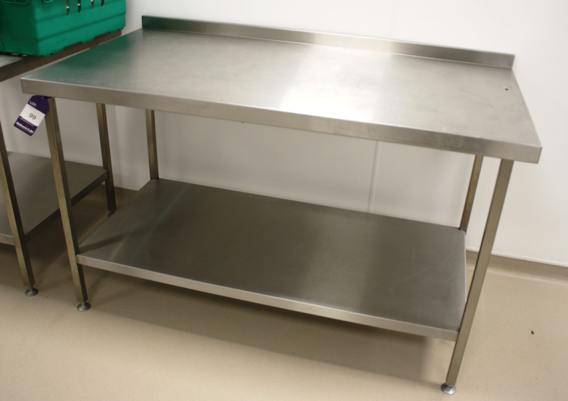 Stainless Steel Bench 1500 x 800