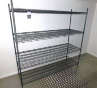 5 x Adjustable Wire Racks Approx. 1800 x 500mm