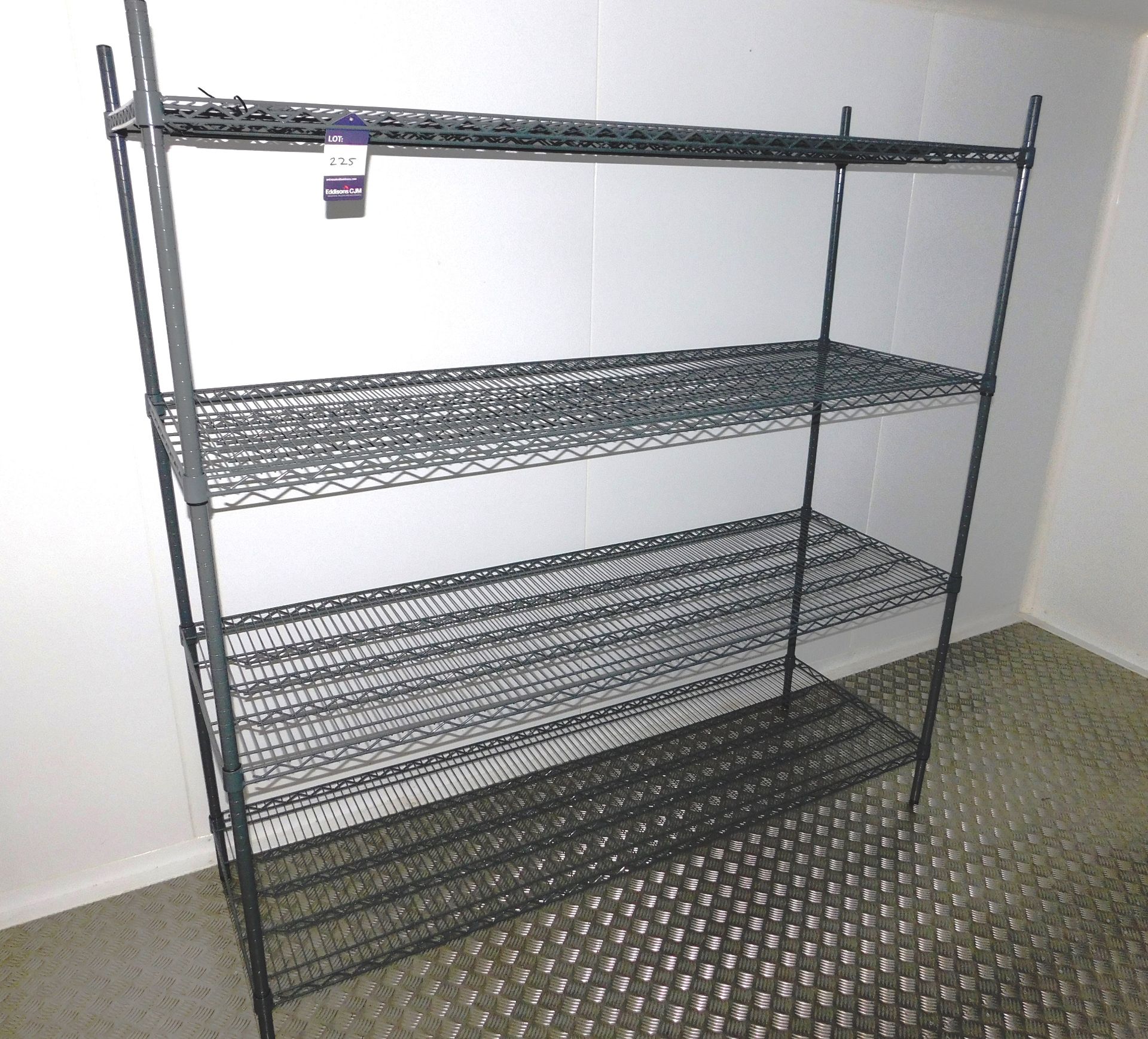 5 x Adjustable Wire Racks Approx. 1800 x 500mm