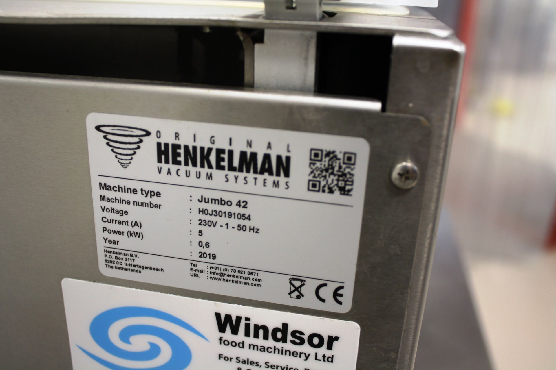 Henkelman Jumbo 42 Vacuum Packer - Image 2 of 2