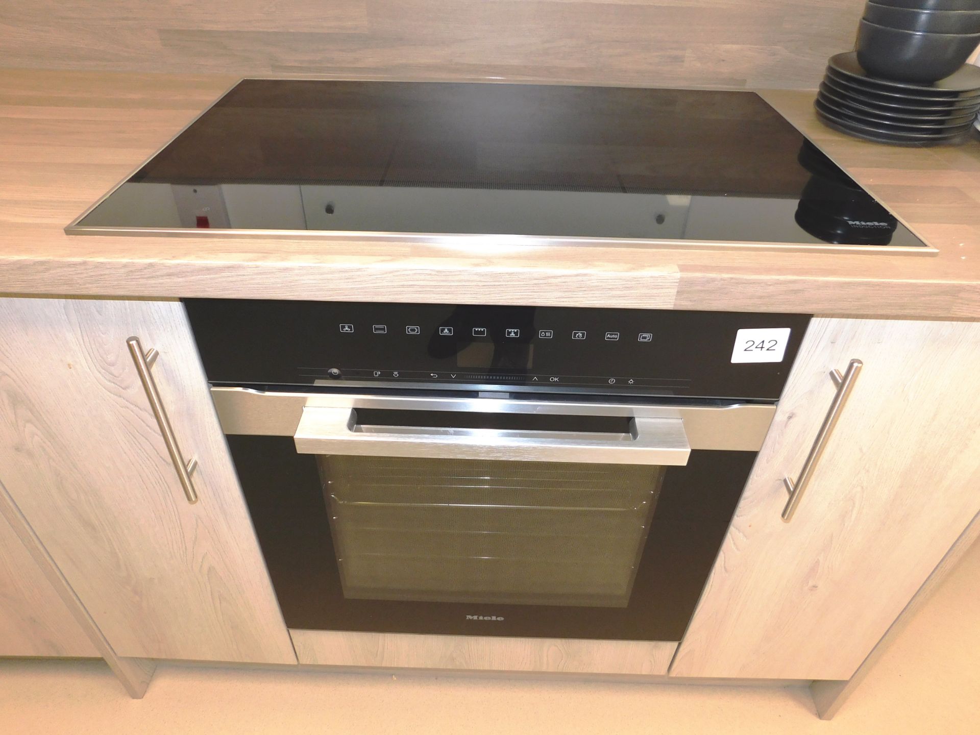 Miele H7464BP Oven and Induction Hob (requires dis