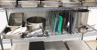 Pots, Pans and Chopping Boards to Shelf