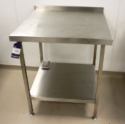 Stainless Steel Bench 800 x 800